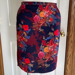 Anthropologie Leifsdottir Floral Lace Skirt 10